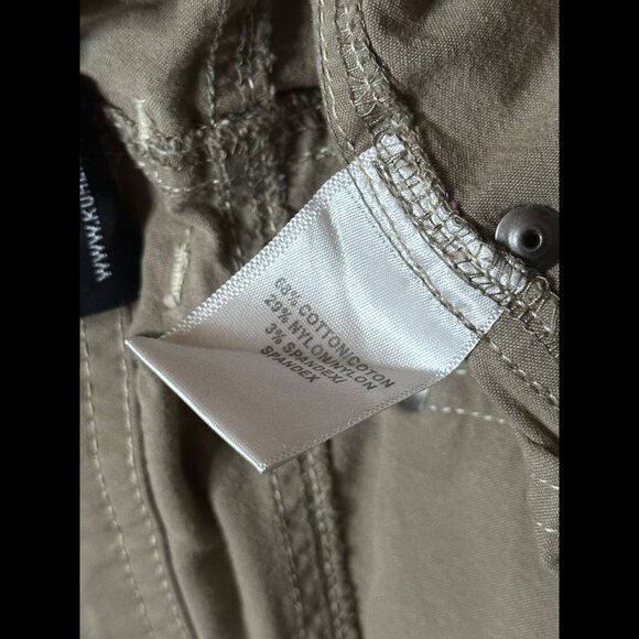 Kuhl Cargo Pants 12 Womens Beige Hiking Cotton Nylon Straight Performance - Picture 9 of 9